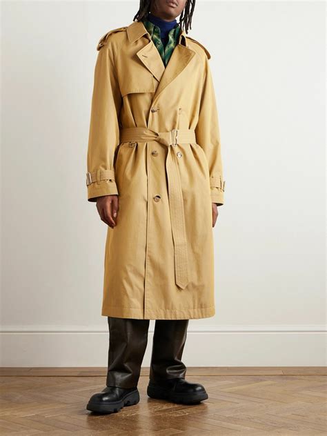 trench burberry uomo prezzo|BURBERRY Iridescent Cotton.